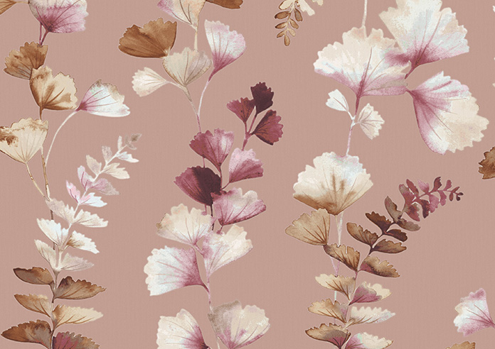 Eucalyptus, Toasted Pink - Roller Blind - Image 6